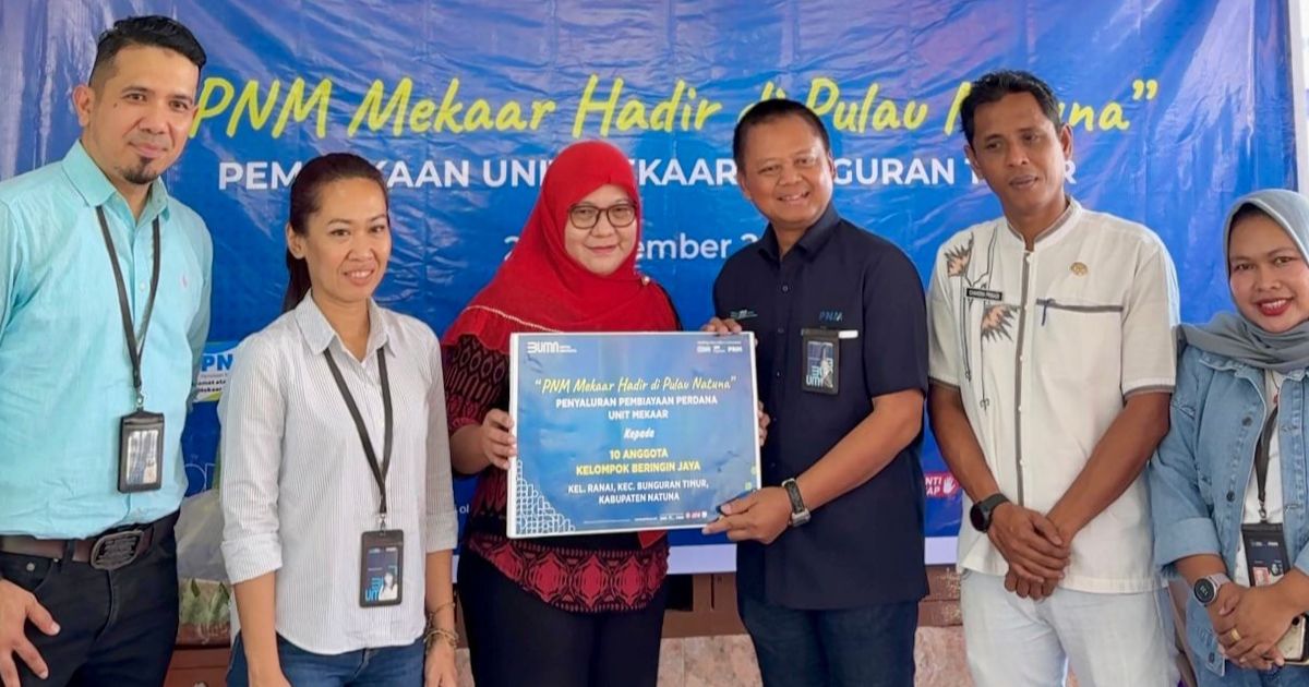 PNM Mekaar Hadir di Pulau Natuna, Genjot Inklusi Keuangan di Wilayah 3 T