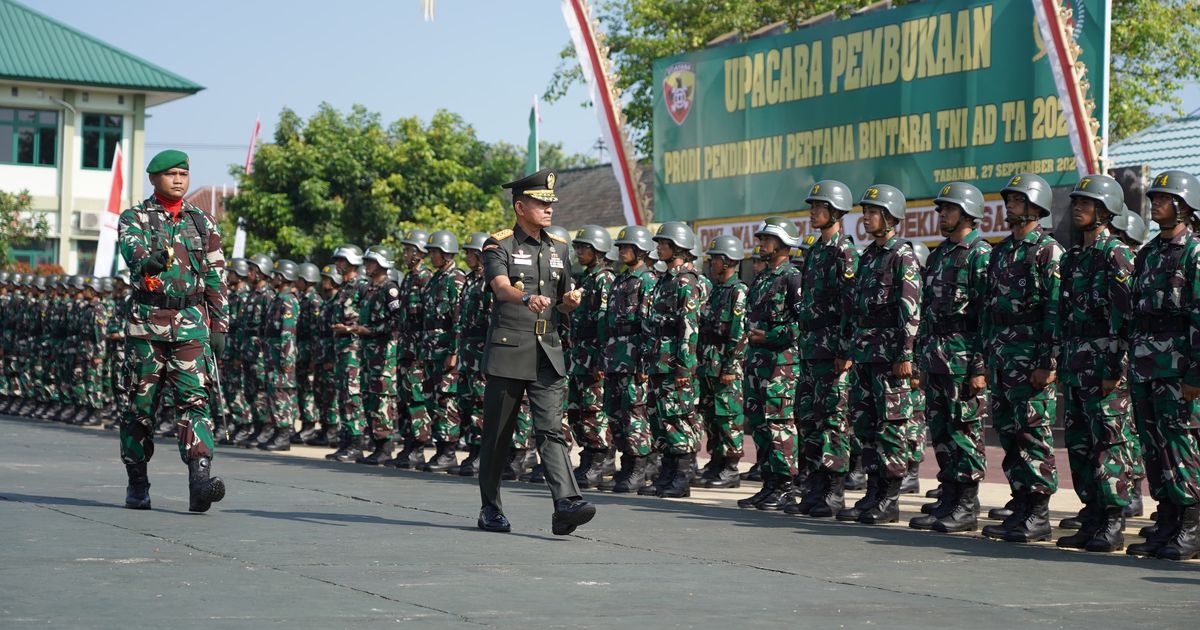 Potret Gagah Joni Bocah Merah Putih Ikuti Secaba Rindam IX/Udayana