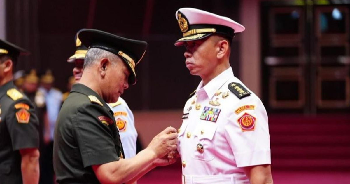 Jabat Kapuskersin TNI, Donny Suharto Pecah Bintang jadi Laksamana Pertama