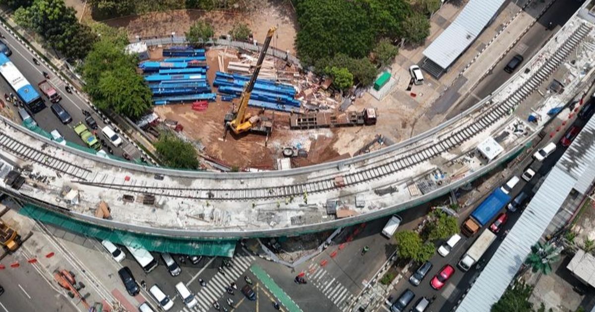 LRT Uji Coba Jalur Velodrome-Manggarai Pada 30 September 2024