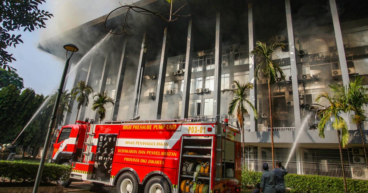 Ada Ledakan di Kantor Bakamla yang Terbakar, Dari Mana Asalnya?