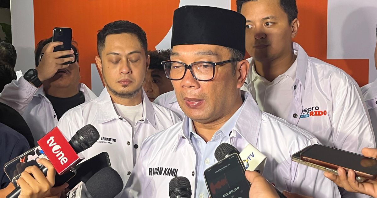 Targetkan Menang Satu Putaran di Pilkada Jakarta, Ridwan Kamil Minta Relawan Blusukan ‘Ketok Pintu’