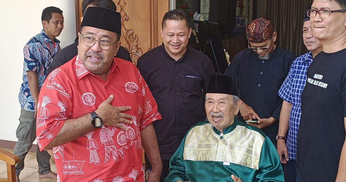 Sowan ke Mantan Wagub DKI Eddie Marzuki, Rano Karno Marah ke Ajudan: Lu Dateng Enggak Bawa Ape-Ape