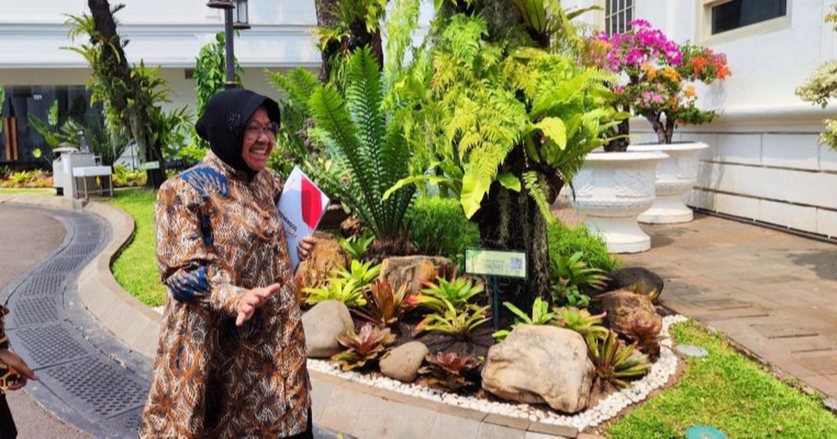 Usai Maju Pilkada Jatim, Mensos Risma Hadiri Ratas Bersama Presiden Jokowi