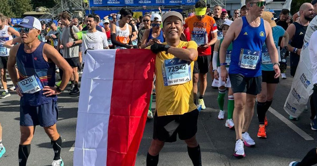 Cerita Misbakhun Taklukkan Berlin Marathon jelang Pelantikan DPR, Lari 42,19 Km di Cuaca Ekstrem