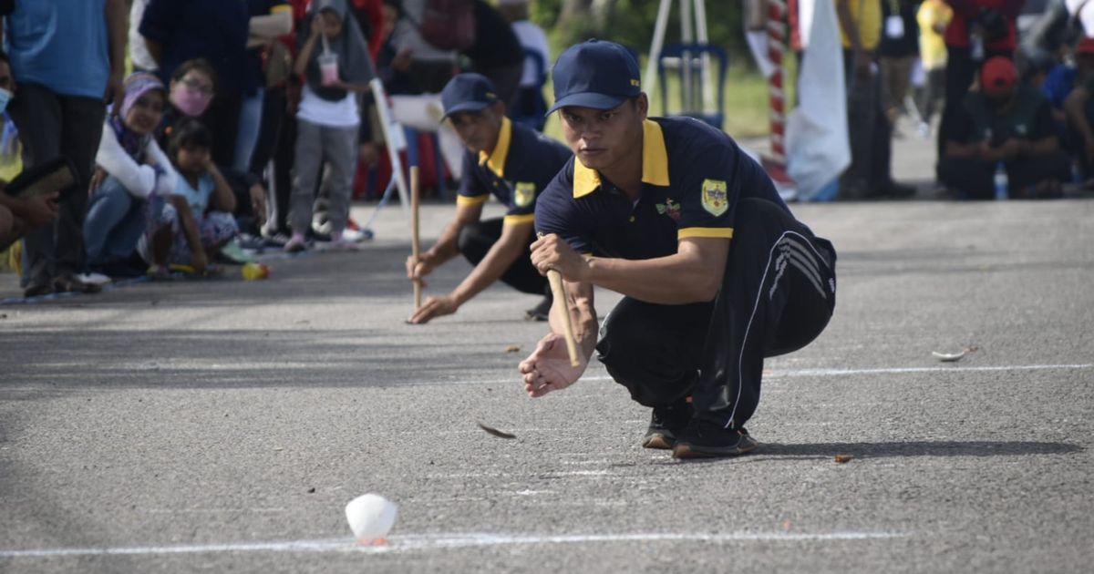 Uniknya Balogo, Permainan Tradisional Kalimantan yang Dipercaya Bawa Keberuntungan