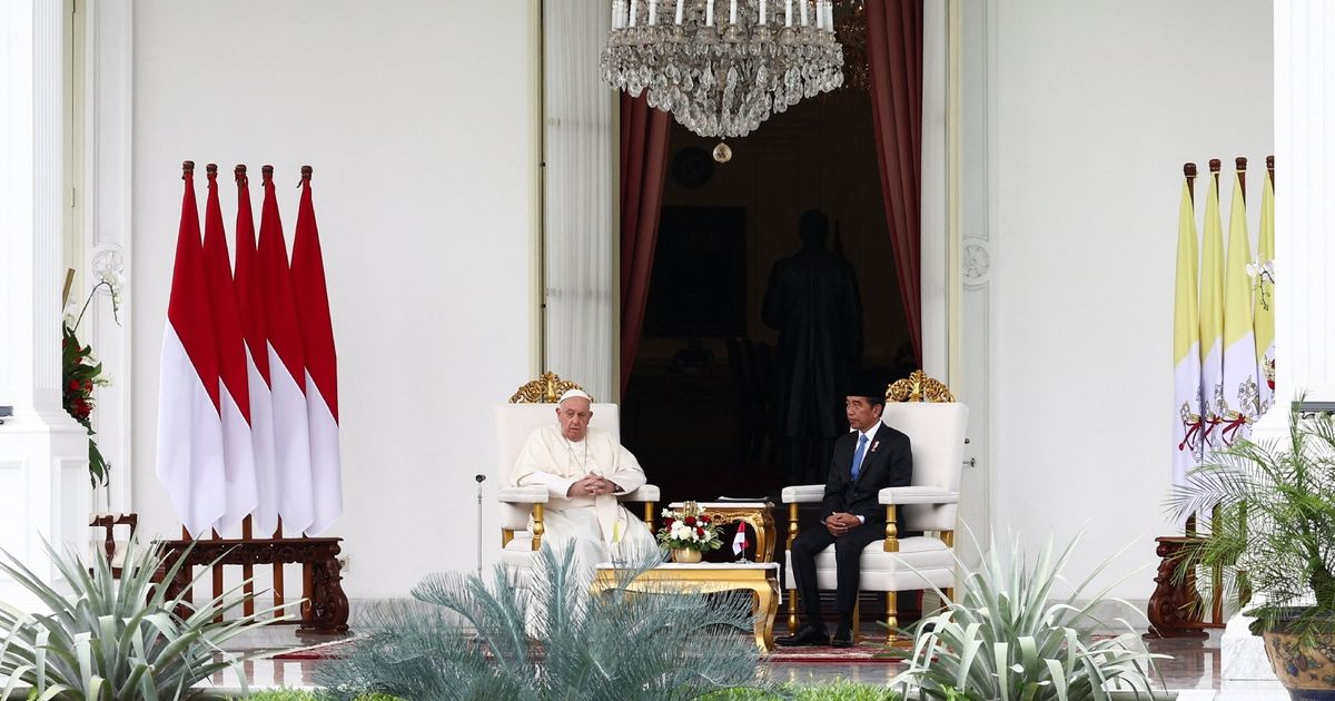 VIDEO: Jokowi Terima Paus Fransiskus di Istana, Ungkap Pesan Perdamaian Konflik Dunia