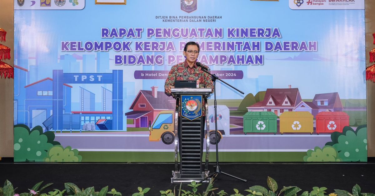 Kemendagri Dorong Pemda Perkuat Kerjasama Kelola Sampah, Perubahan Perilaku Penting Dilakukan