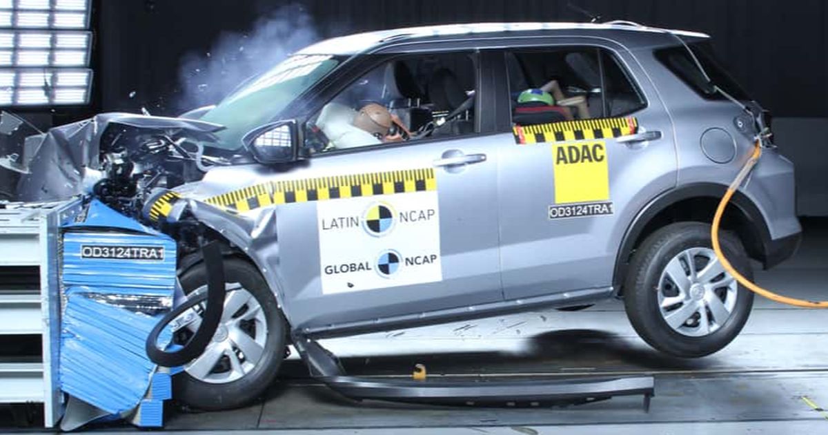 Hasil Uji Tabrak Latin NCAP: Toyota Raize Raih Bintang Satu