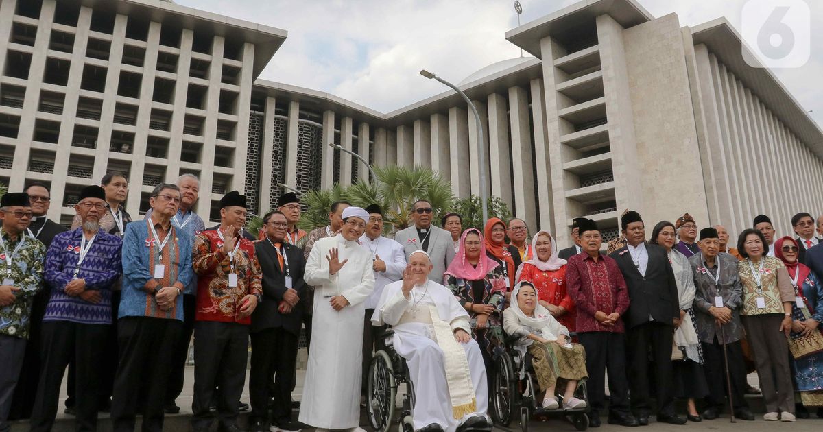 Paus Fransiskus: Indonesia Rumah Tambang Emas Terbesar Dunia, Tak Ada Artinya Tanpa Kerukunan Umat Beragama