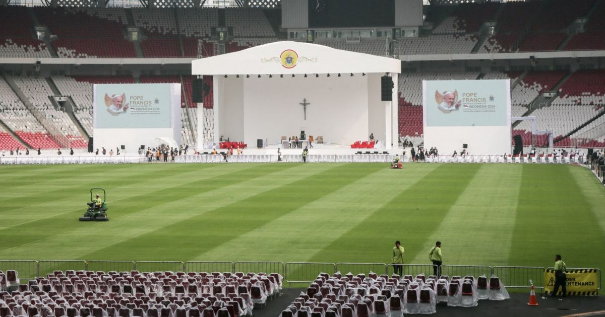 Ingat! Rekayasa Lalin di Sekitar Kawasan GBK saat Misa Akbar Paus Fransiskus