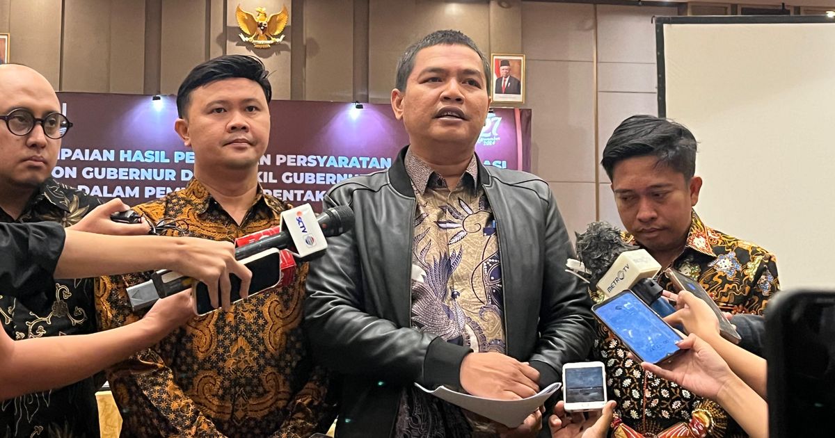 Berkas Pendaftaran Cagub Cawagub Jakarta Banyak Koreksi, KPU Beri Waktu 3 Hari Perbaikan