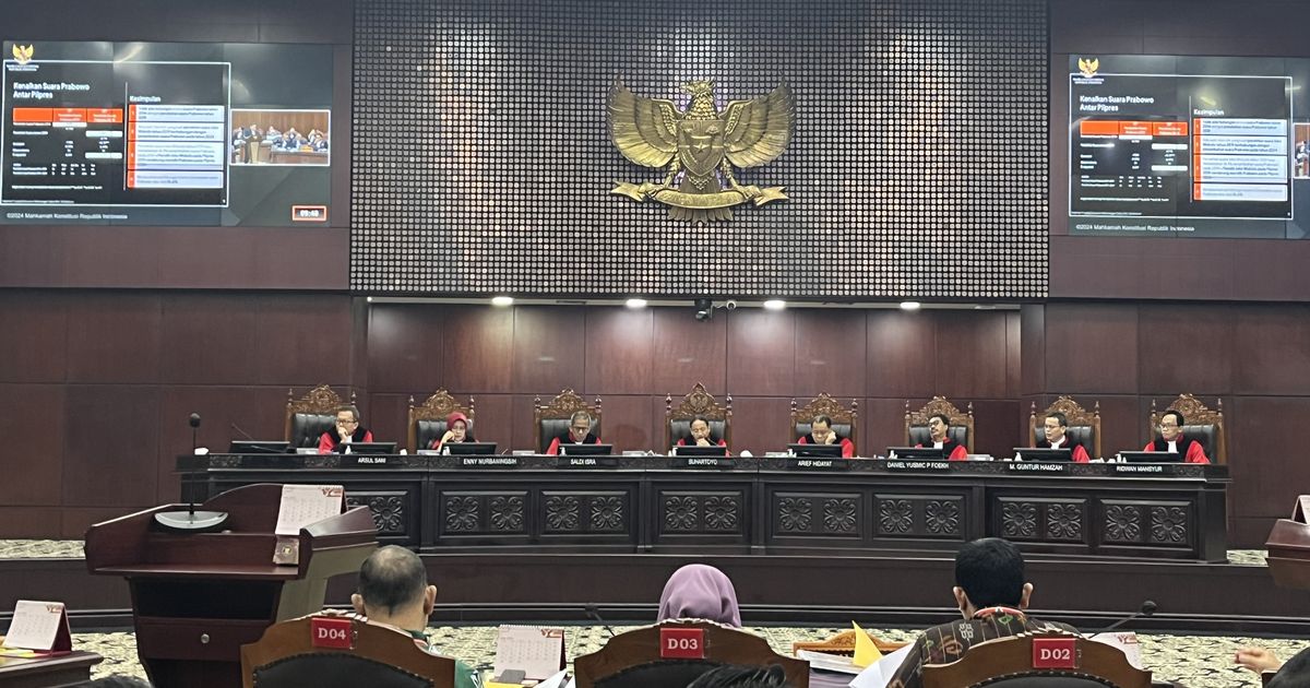 MK Rampungkan 308 Perkara Perselisihan Pemilu 2024