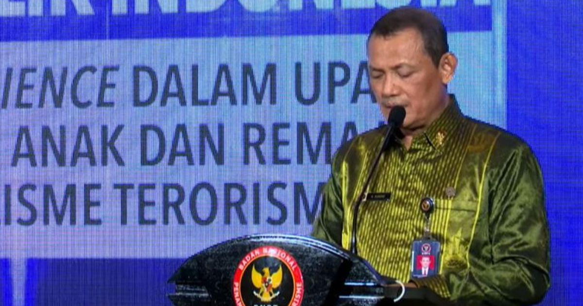 Anak Jadi Sasaran Paham Radikalisme, BNPT: Karena Mudah Dipengaruhi