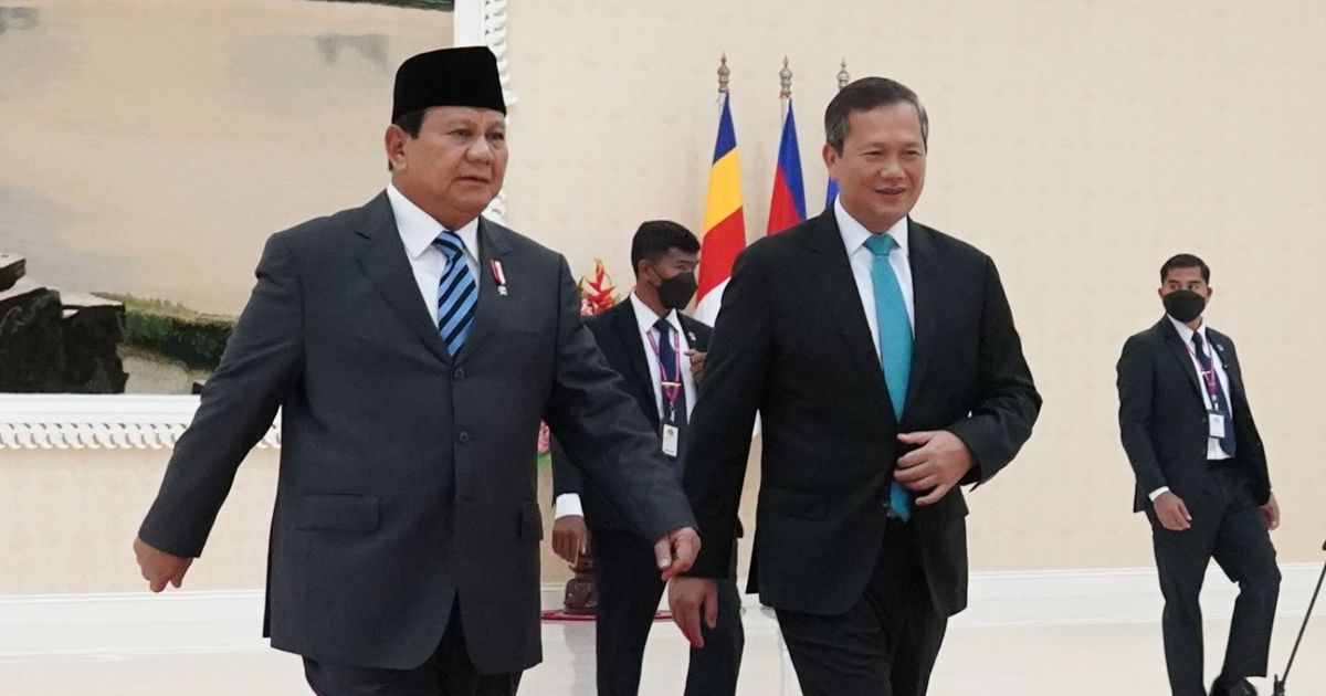 Momen Prabowo Bertemu PM dan Presiden Senat Kamboja, Apa yang Dibahas?