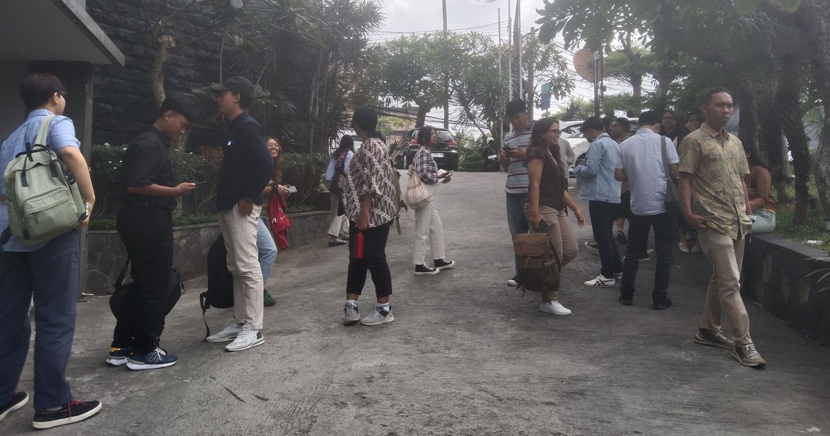 Gempa 4,9 Magnitudo Guncang Bali, Penghuni Hotel di Denpasar Berhamburan Keluar Gedung