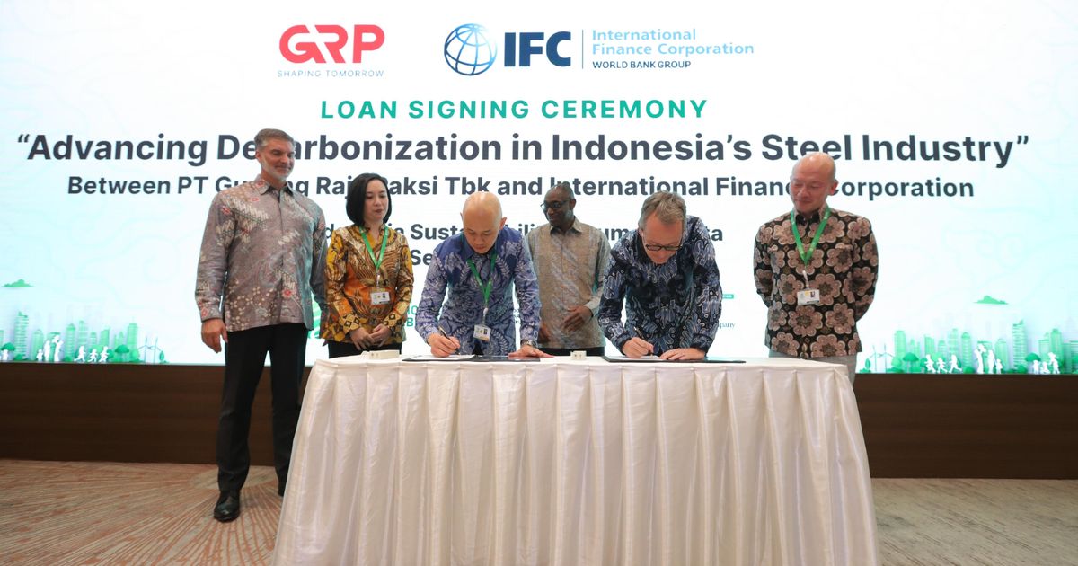 PT GRP Dapat Investasi dari IFC Rp927 Miliar buat Tingkatkan Produksi Baja Rendah Karbon