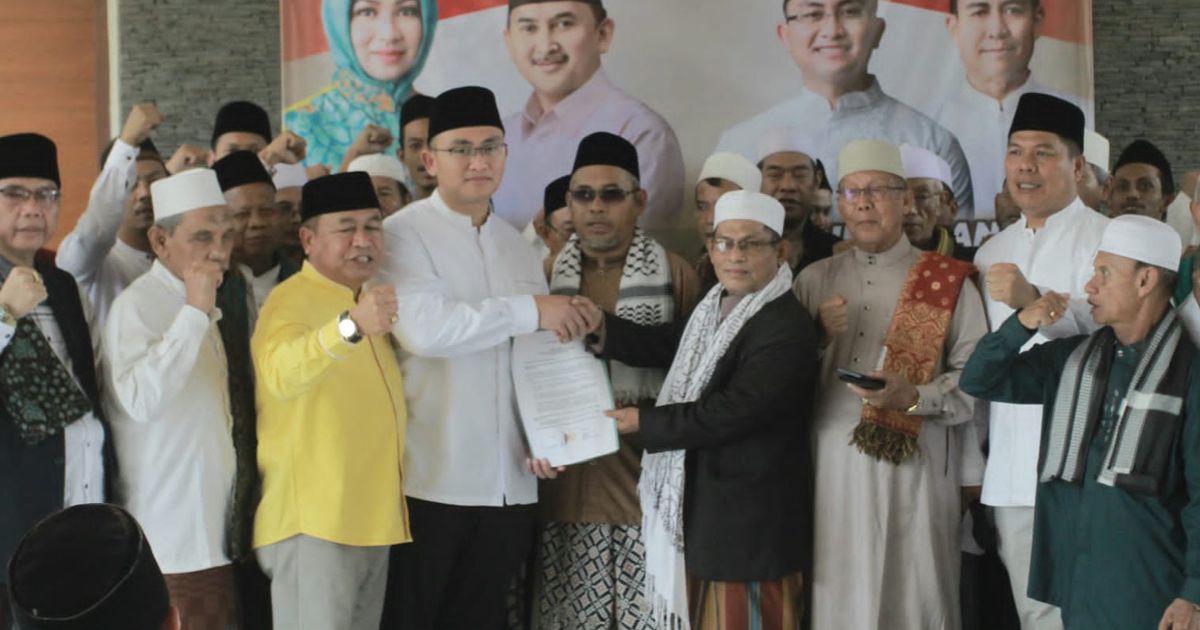 Ulama dan Tokoh Agama Banten Deklarasi Dukung Paket Airin dan Andika di Pilkada 2024