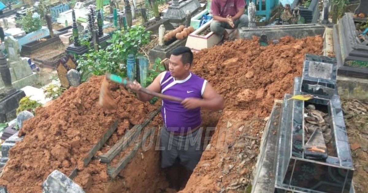 Mengenal Sosok Bripka Joko, Anggota Polisi yang Sukarela 23 Tahun jadi Penggali Kubur Bikin Salut