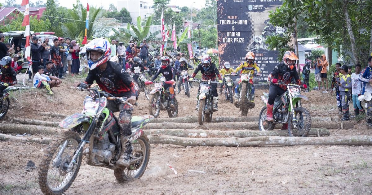 Serunya Trail Game Lincai dengan Senyum Part 3 di Paser, Diramaikan Ratusan Pengendara Off-road