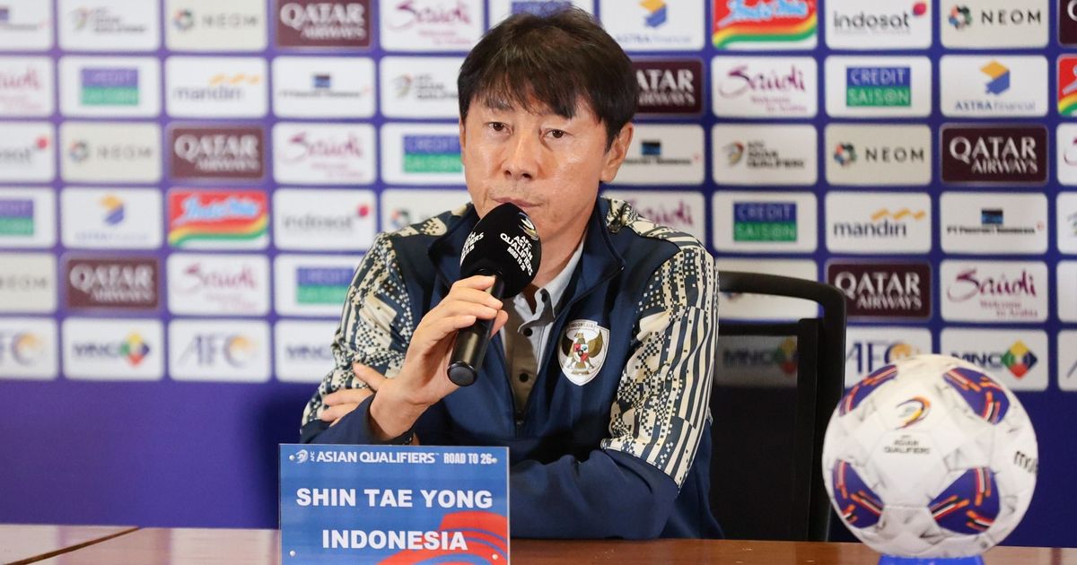 Shin Tae Yong Akui Squad Garuda Bakal Banyak Bertahan Hadapi Australia