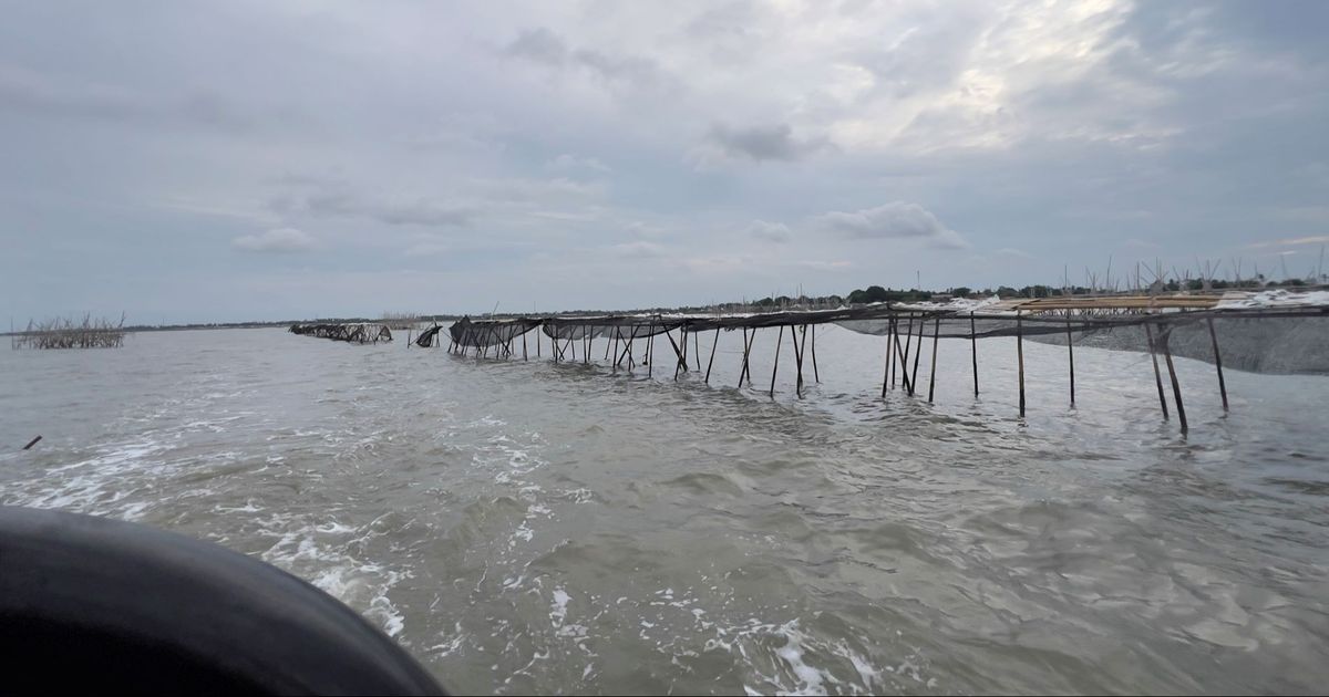 VIDEO: Melihat Wujud Pagar Misterius 30,16 Km di Laut Tangerang, Siapa Biang Keroknya?