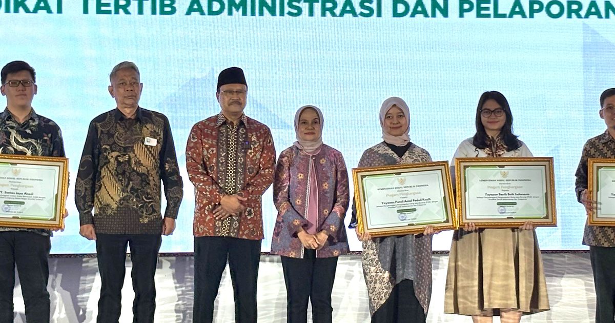 Yayasan Pundi Amal Peduli Kasih SCTV Indosiar Raih Penghargaan Penyelenggara PUB Predikat Tertib Administrasi dan Pelaporan