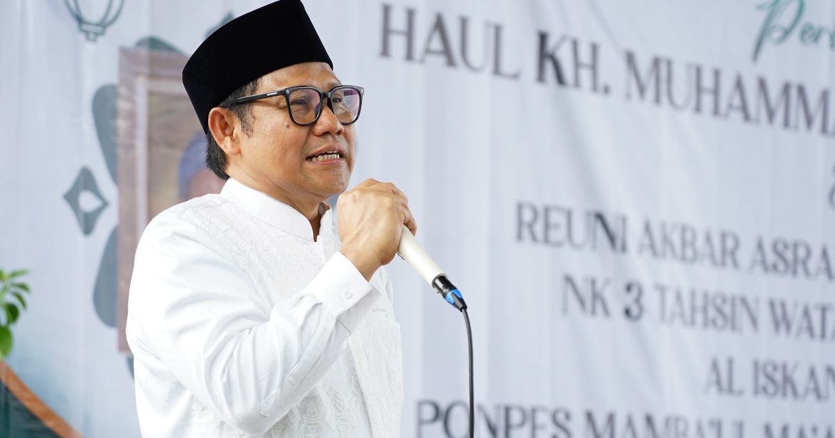 Anies Mau Bikin Ormas, Cak Imin: Saya Belum Diberitahu dan Saya Tidak Tahu