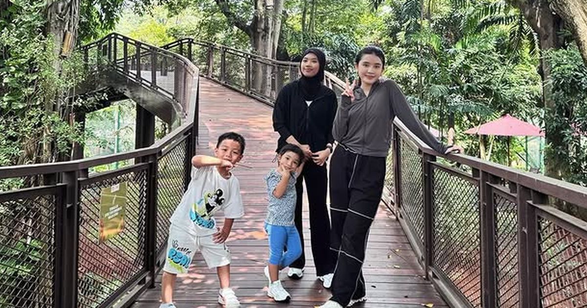 Momen Harmonis Air Bumi dan Ara Liburan Ditemani Anak-Anak Haldy Sabri Tanpa Orang Tua Mereka, Irish Bella Pergi ke Belgia