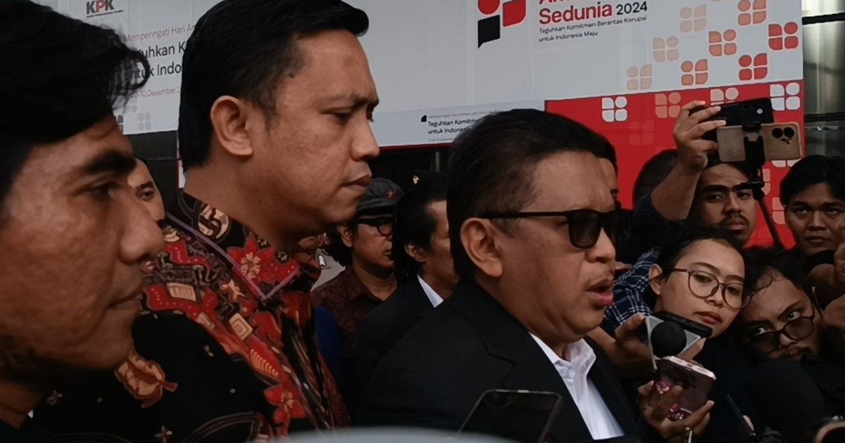 Hasto Kristiyanto Disebut Siap Hadapi Penahanan KPK dengan Senyum