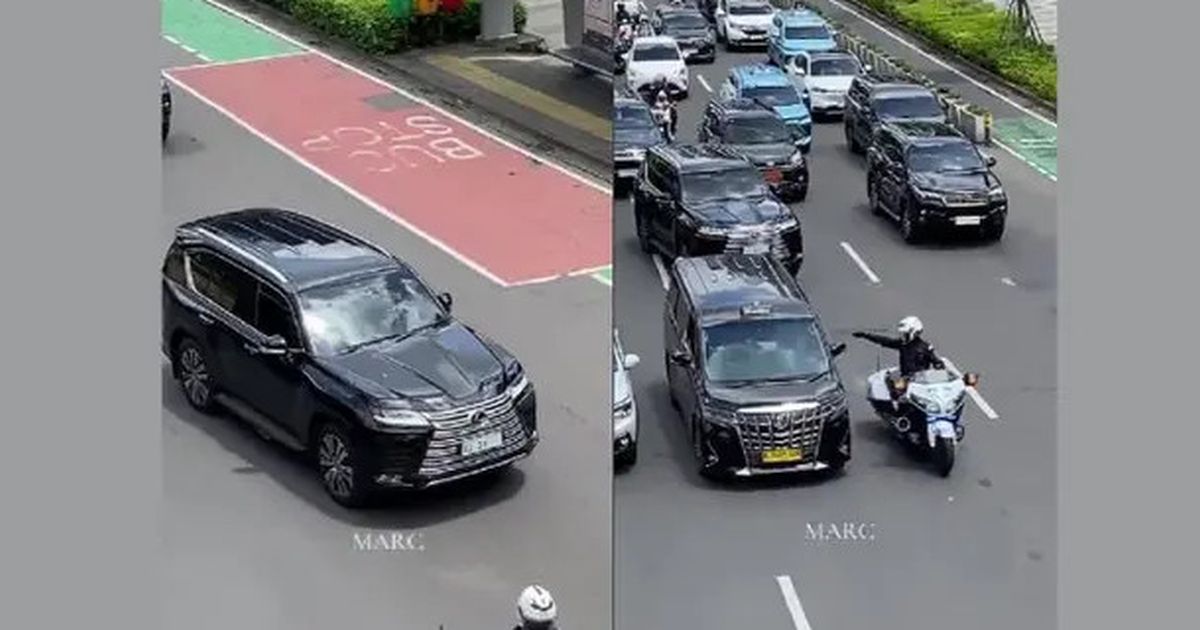 VIDEO: Polda Cari Sopir Taksi Bikin Patwal Arogan Mobil RI 36 Raffi Ahmad Ngamuk di Jalan