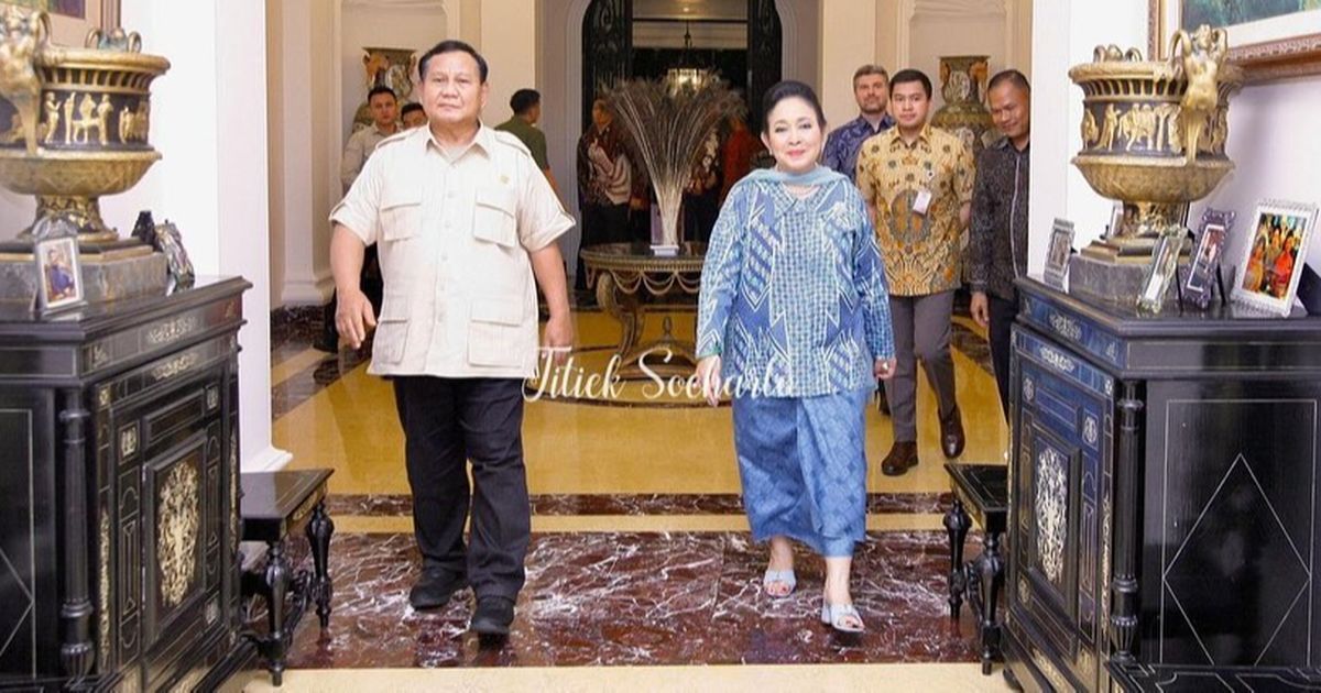 Titik Soeharto Bagikan Momen Jalan Berdua dengan Prabowo Saat Bertemu Steven Seagal