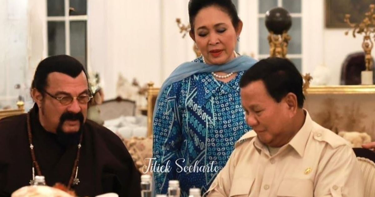 Jadi Sorotan, Profil Titiek Soeharto yang Dampingi Prabowo Subianto saat Bertemu dengan Steven Seagel