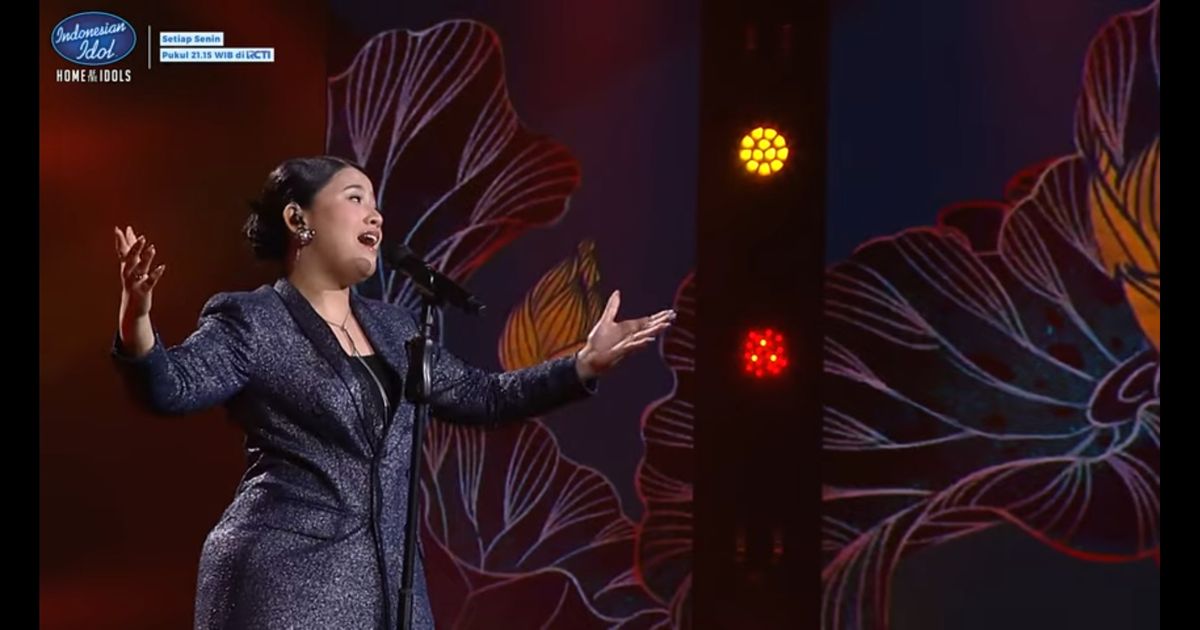 Bikin Merinding Satu Studio Peserta Indonesian idol Shabrina Leanor Bawakan Lagu 'Selamanya Cinta' Dipuji Juri