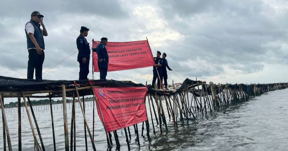 Prabowo Perintahkan Pagar Laut di Tangerang Dicabut dan Usut Dalangnya