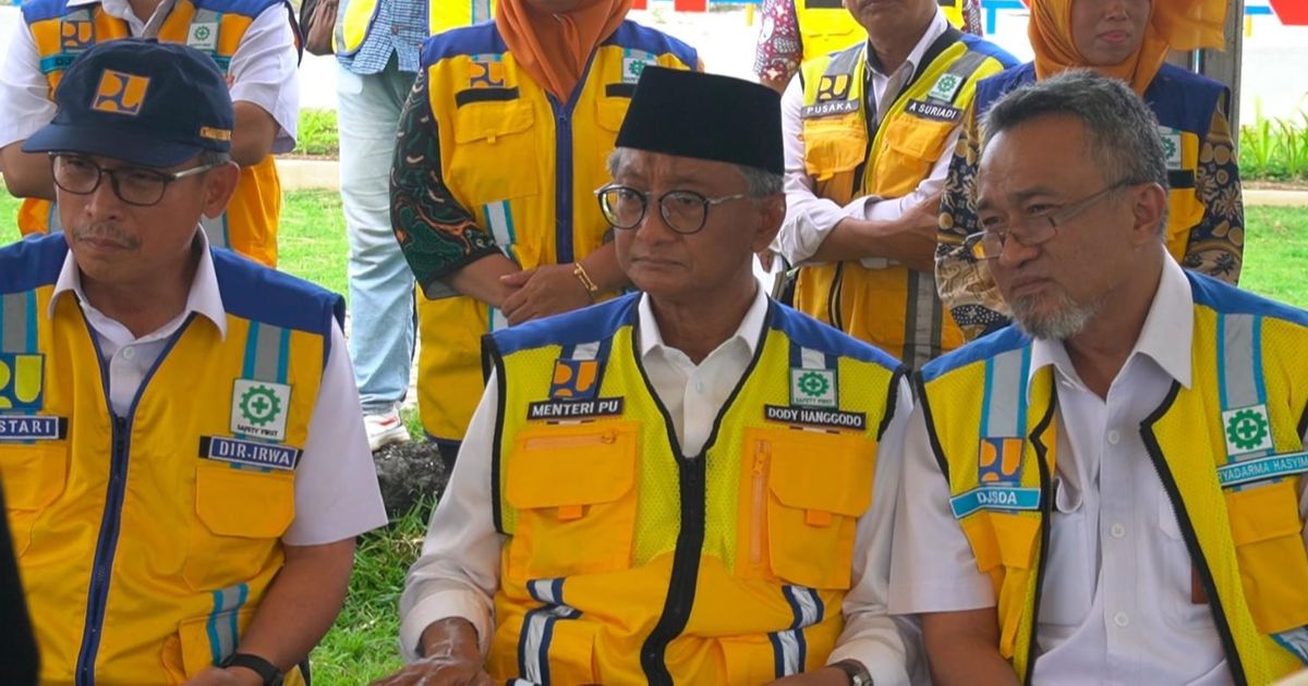 Dukung Swasembada Pangan, Menteri PU Periksa Bendungan Bili-Bili Gowa