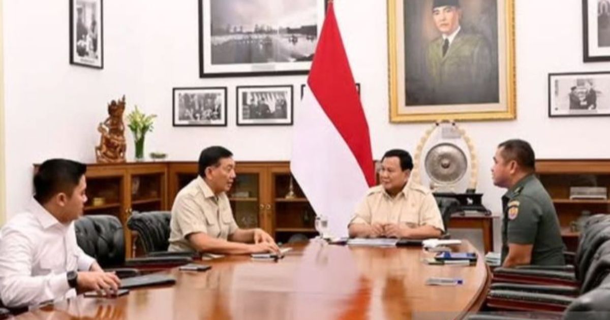 Isi Pertemuan Prabowo dan Kasad Jenderal Maruli di Istana