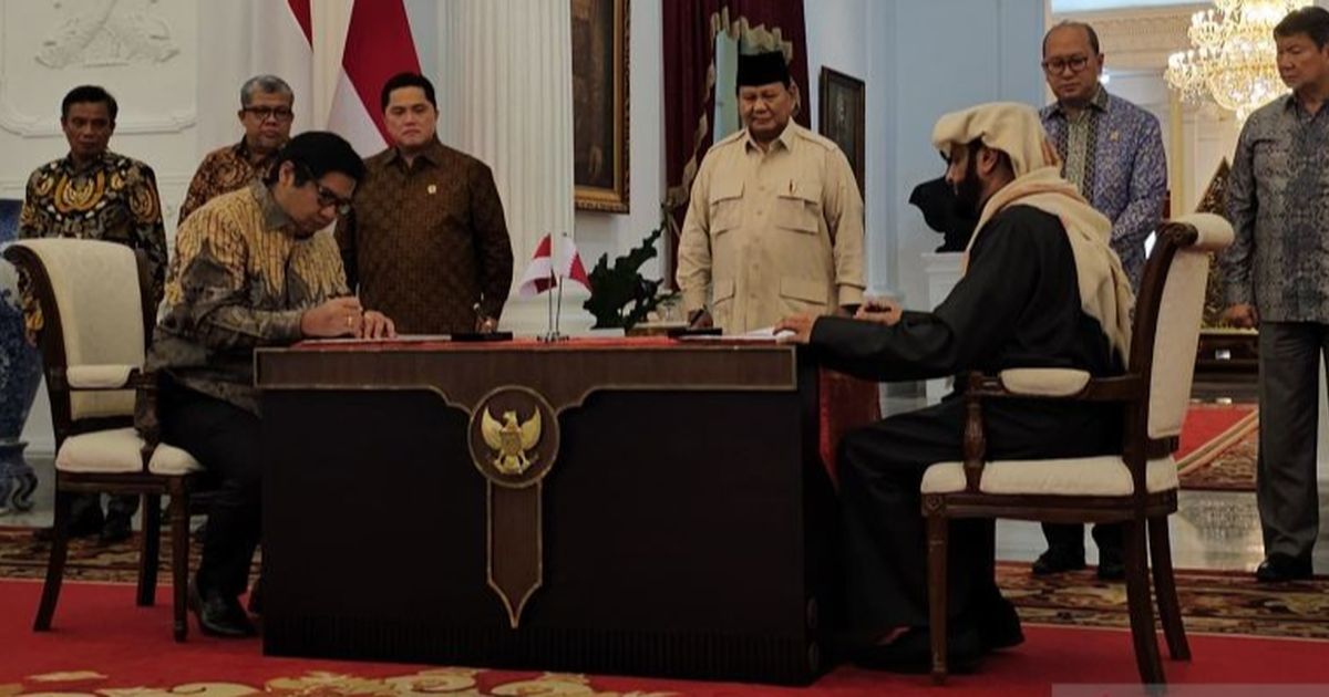 Disaksikan Prabowo, Indonesia-Qatar Teken MoU Proyek 1 Juta Rumah