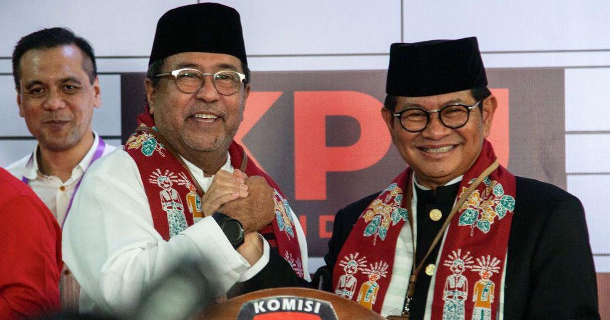 Pramono Anung-Rano Karno Resmi Ditetapkan Sebagai Cagub dan Cawagub Terpilih