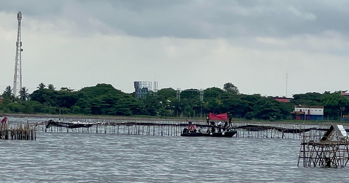 Tegas! KKP Langsung Segel Pagar Laut Tak Berizin Sepanjang 30,16 Km di Pantura Tangerang