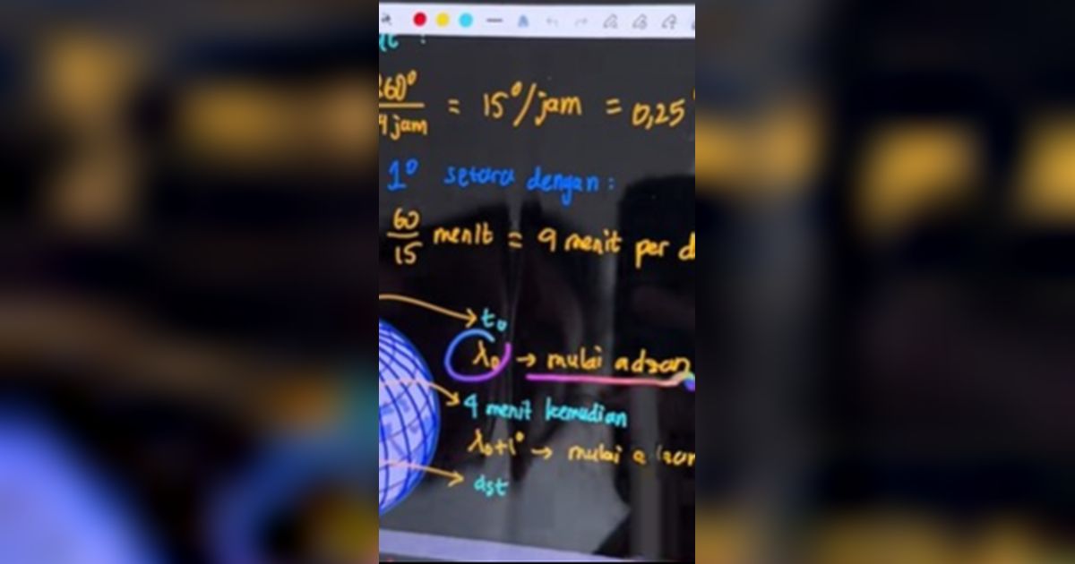Jebolan ITB Bongkar, Suara Azan Menggema Nonstop 24 Jam di Dunia Pakai Rumus Matematika