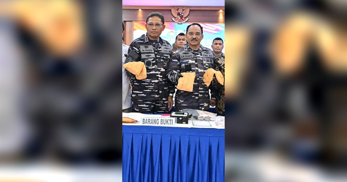 FOTO: TNI AL Gagalkan Penyelundupan 10 Kg Sabu di Pelabuhan Tanjung Priok