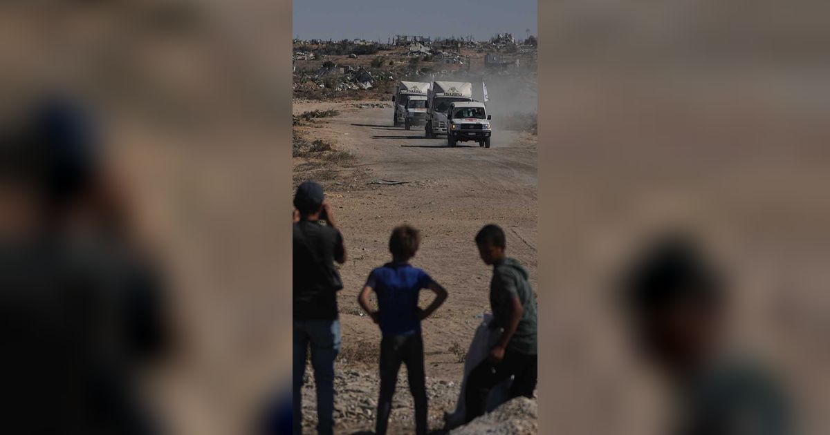 FOTO: ICRC Serahkan Jenazah Warga Palestina yang Ditahan Israel