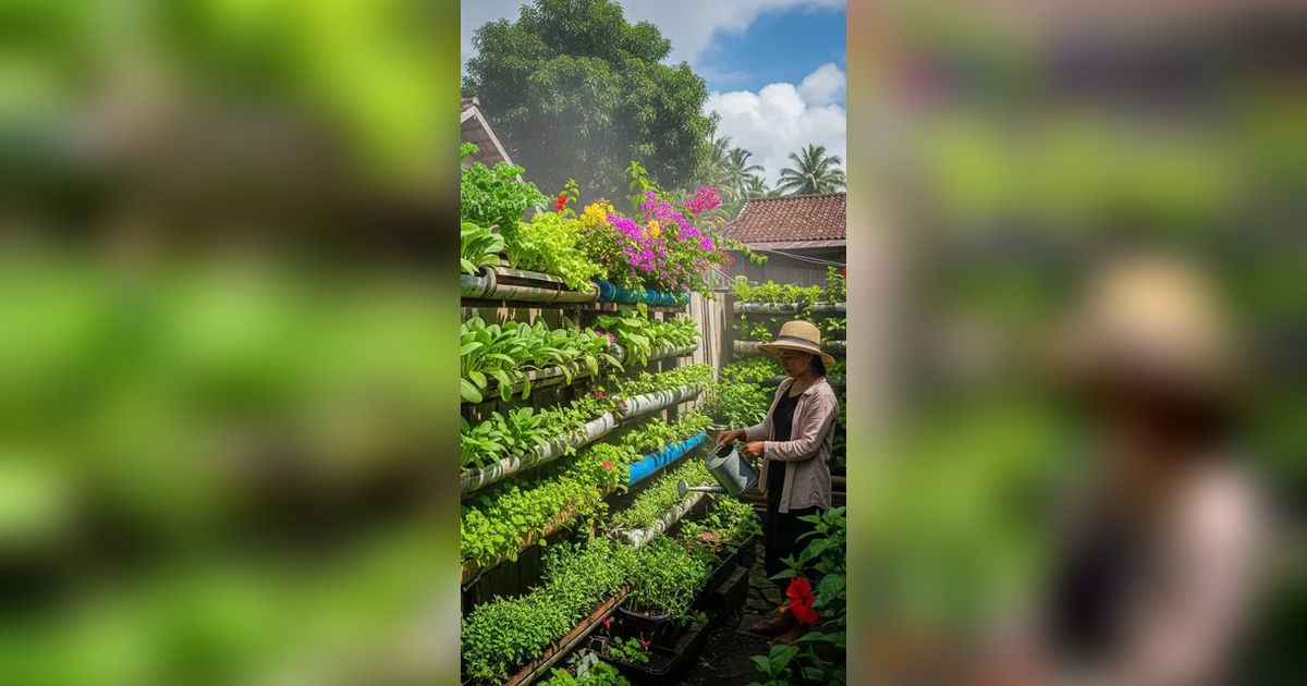 7 Cara Bikin Kebun Sayur Sederhana di Rumah Pakai Barang Bekas, Jadi Hemat Biaya
