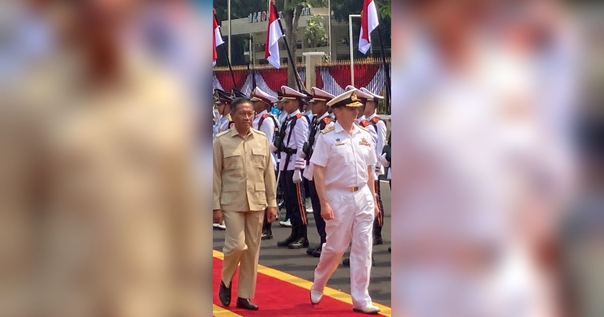 Menhan RI Terima Panglima Militer Australia, Perkuat Kerja Sama Pertahanan Bilateral