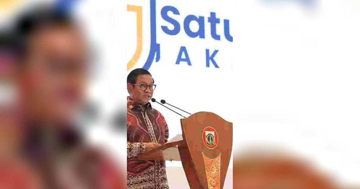 Pramono Luncurkan Portal Satu Data Jakarta, Tekankan Pentingnya Data dalam Kebijakan Publik
