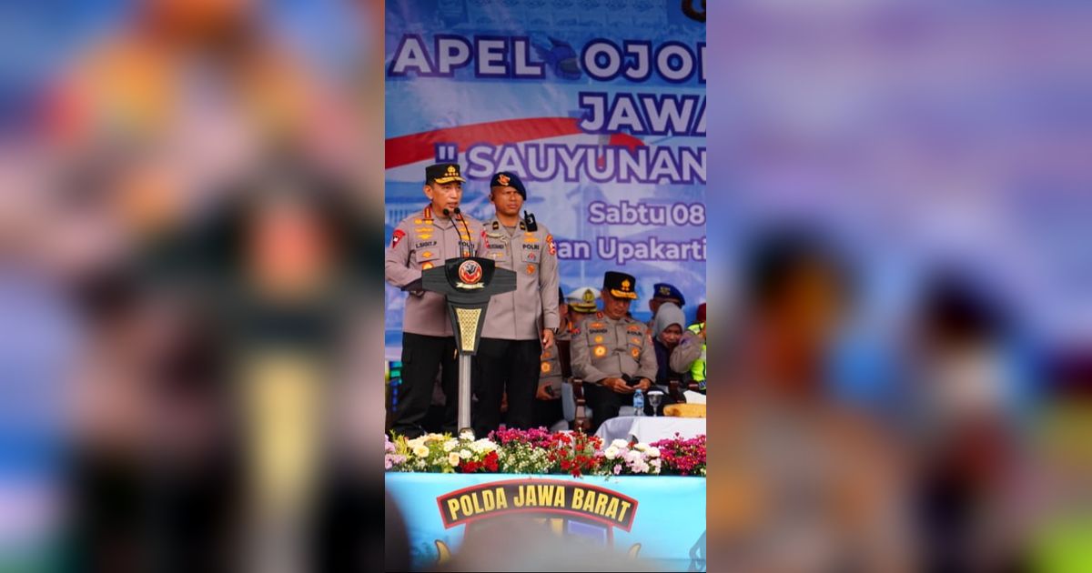 Perkuat Keamanan Jalanan, Kapolri Resmikan Program Ojol Kamtibmas di Jawa Barat
