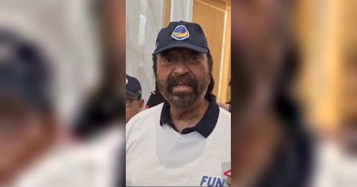 Surya Paloh Tegaskan Belum Ada PAW, Proses MKD Sanksi Sahroni Harus Dihormati