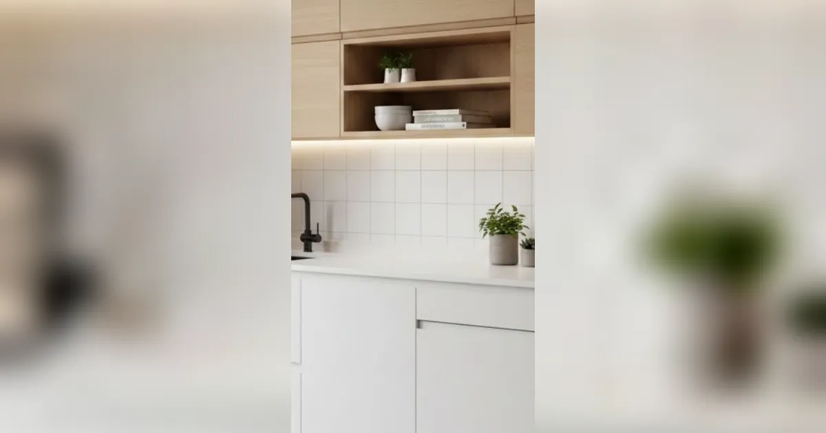 7 Model Lemari Dapur Gantung Minimalis, Tampilan Rapi dan Hemat Ruang