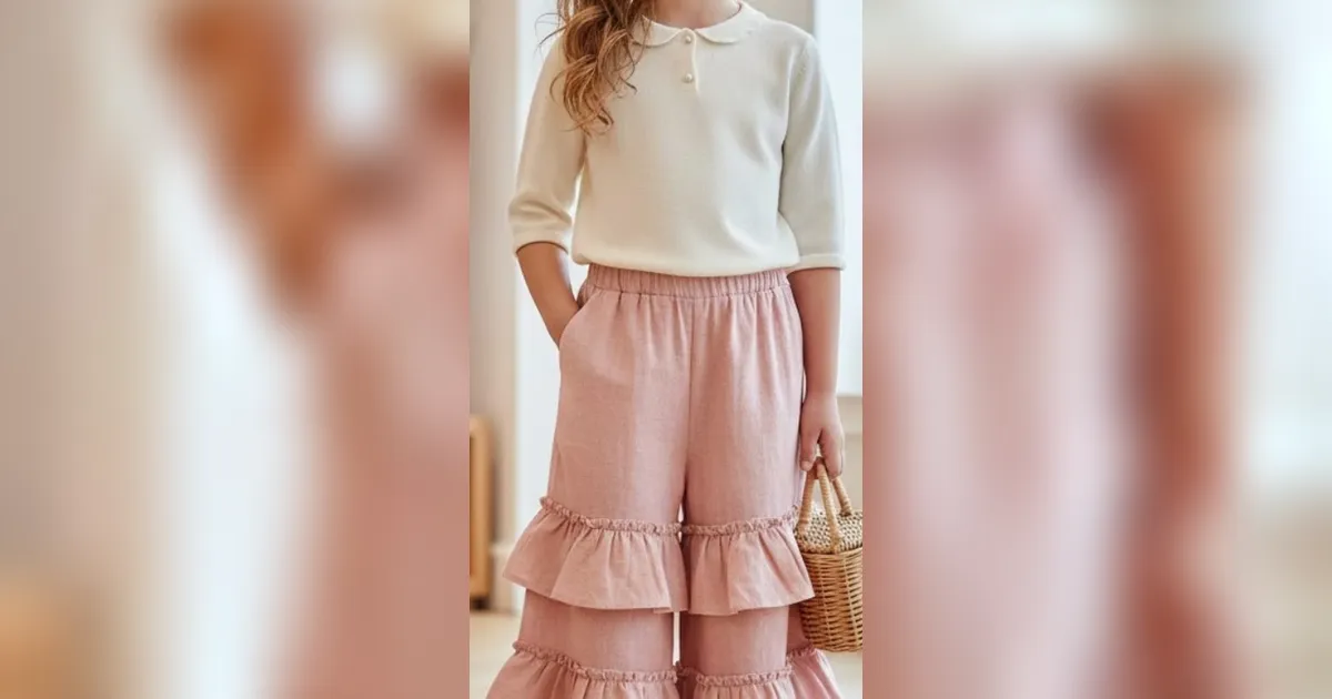 10 Model Celana Panjang Anak Perempuan yang Lucu dan Elegan, Jadi Rekomendasi Outfit Akhir Tahun